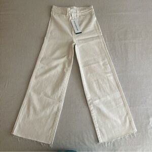 H&M white denim